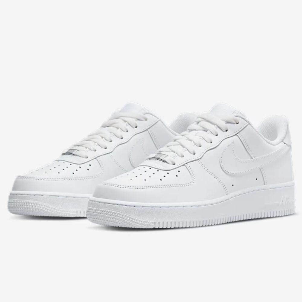 Nike Air Force CW2288‎ White Lace Up Athletic Sport Sneaker Shoes 9.5